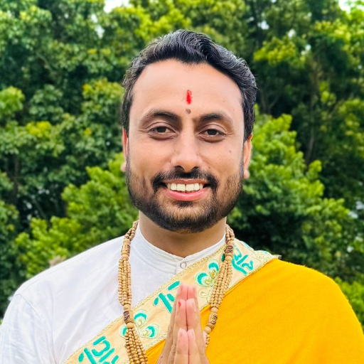 Dharmendra Krishna Poudel Logo